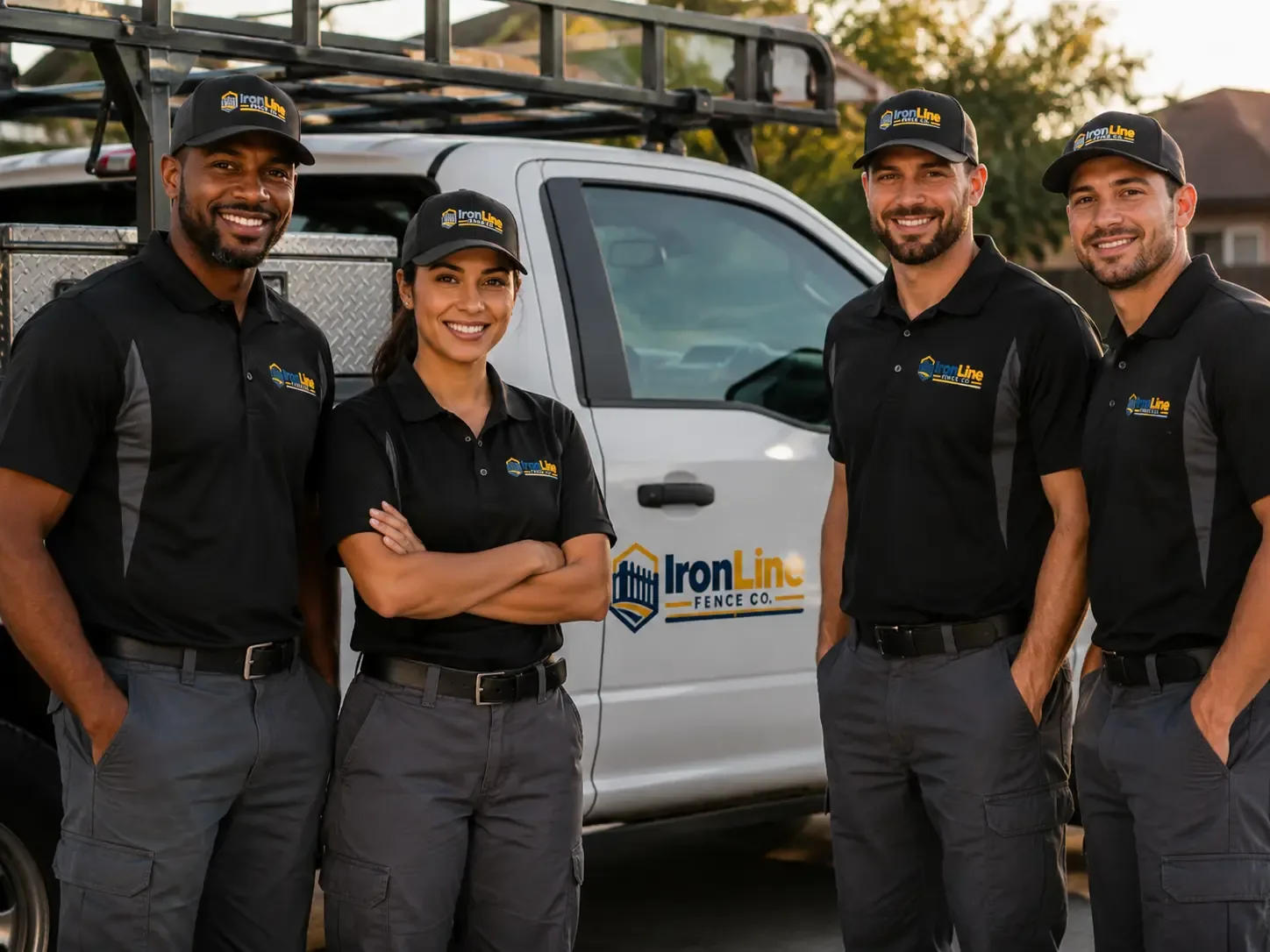 Metal Fence Installation company in Oakford, IL